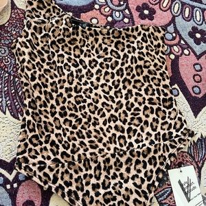 Cheetah print bodysuit